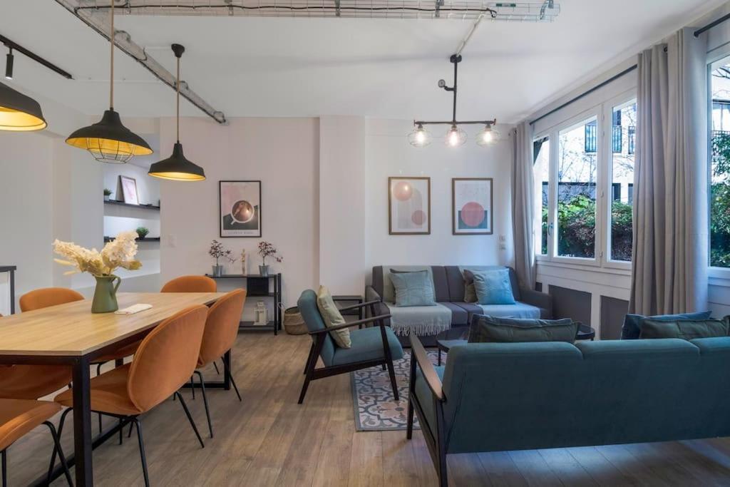 Brand New Flat For 8 People, 3 Bedrooms Paris Exteriör bild
