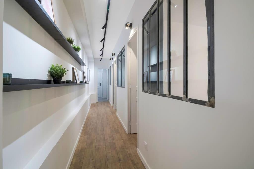 Brand New Flat For 8 People, 3 Bedrooms Paris Exteriör bild